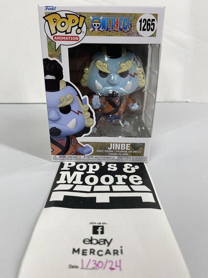 Funko Pop! One Piece: Jinbe 1265 Vinyl Figure Brand New