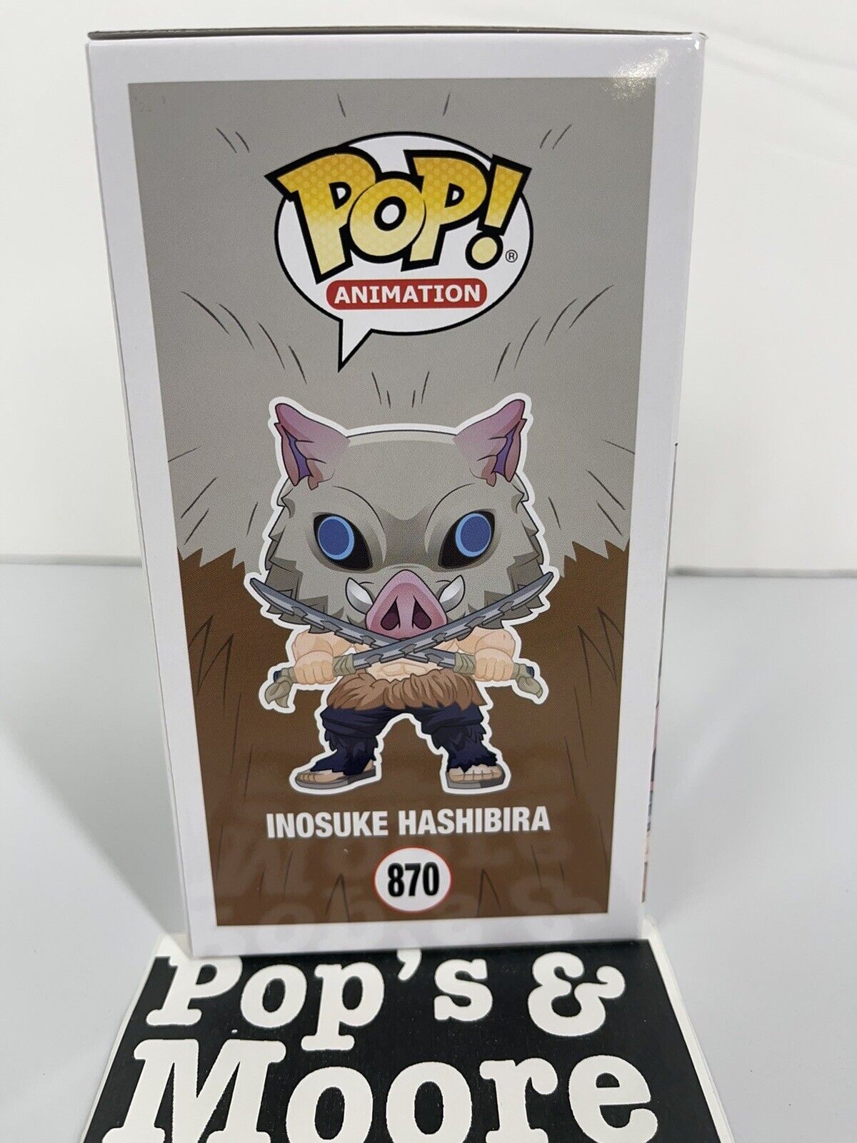 Funko Pop! Demon Slayer: Inosuke Hashibira 870 Vinyl Figure Brand New