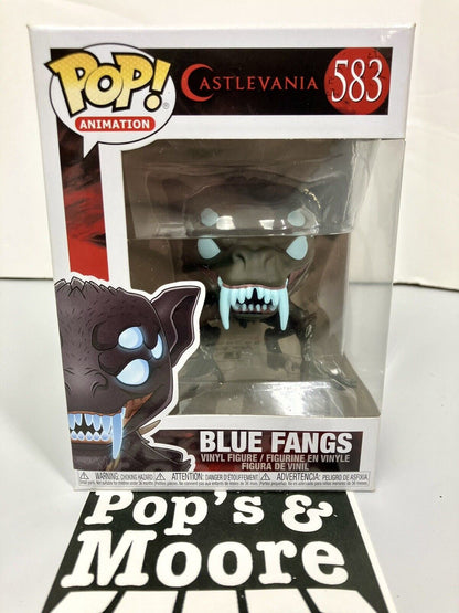 Funko Pop! Castlevania: Blue Fangs 583 Vaulted Vinyl Figure With Protector