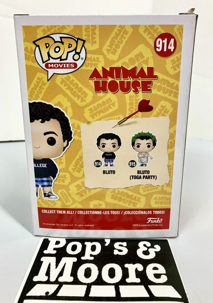 Funko Pop! Animal House: Bluto 914 Vaulted Vinyl Figure Damaged With Protector