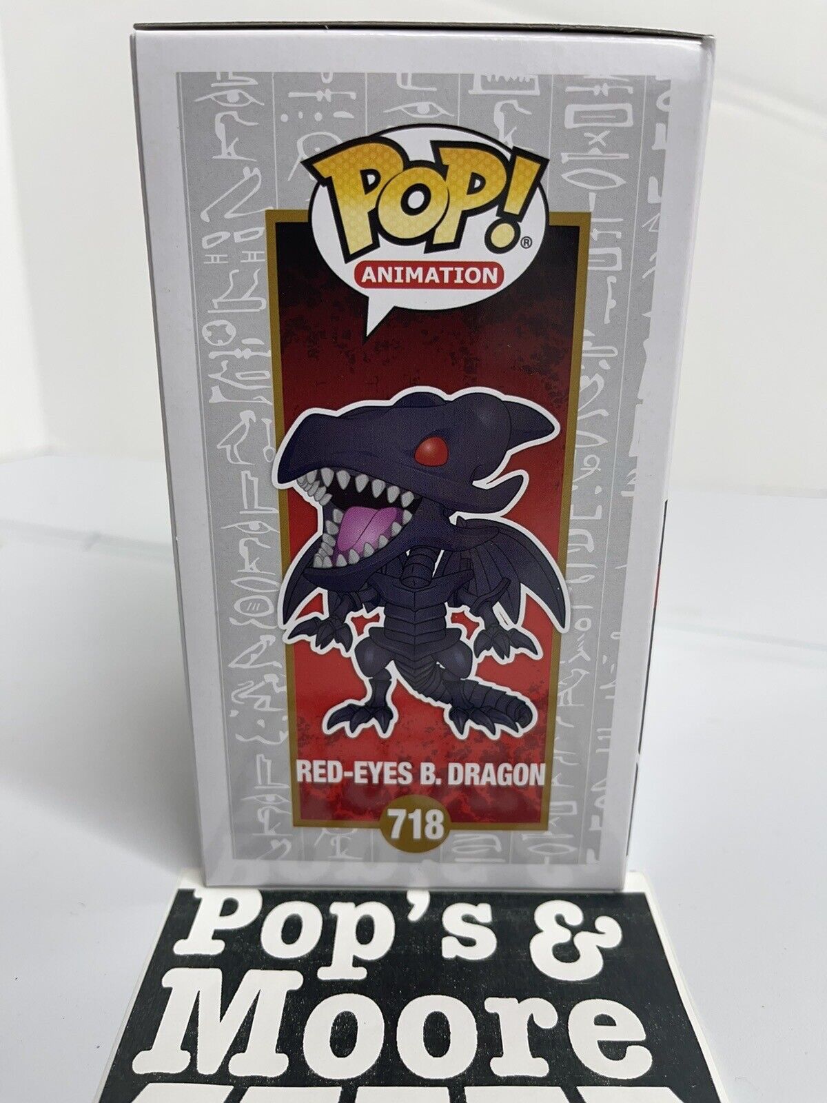 Funko Pop! Yugioh: Red-Eyes B. Dragon 718 Vinyl Figure Brand New