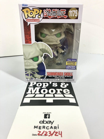 Funko Pop! Yugioh: Summoned Skull 1175 Vinyl Figure Limited Editon W/Protector