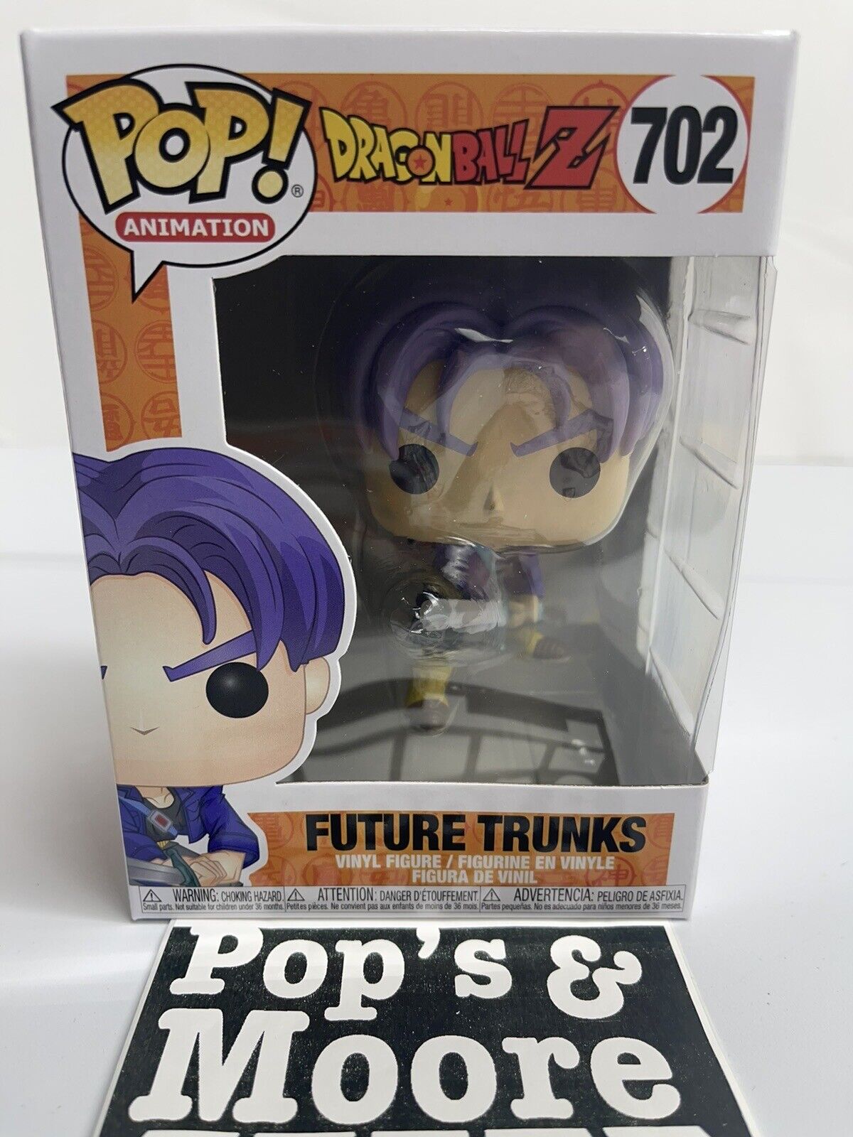 Funko Pop! Dragon Ball Z: Future Trunks 702 Vinyl Figure Brand New