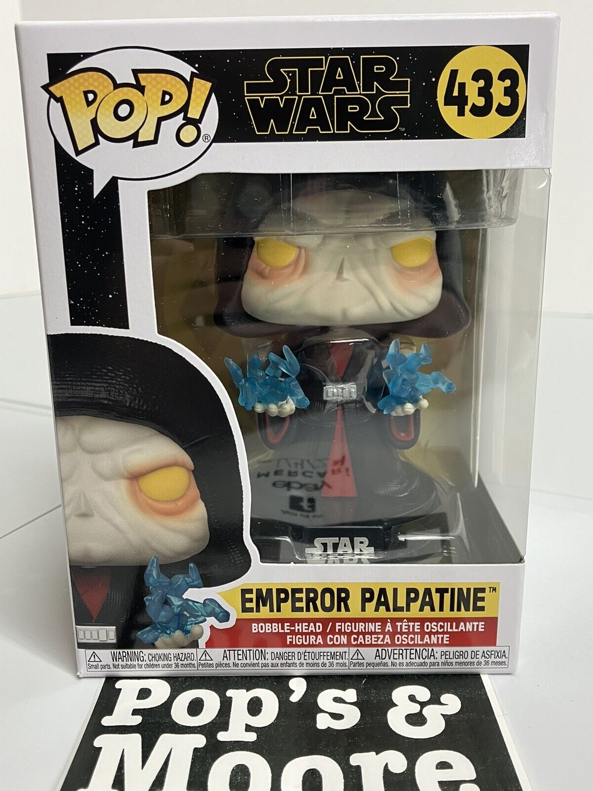 Funko Pop! Star Wars: Emperor Palpatine 433 Vinyl Figure Brand new