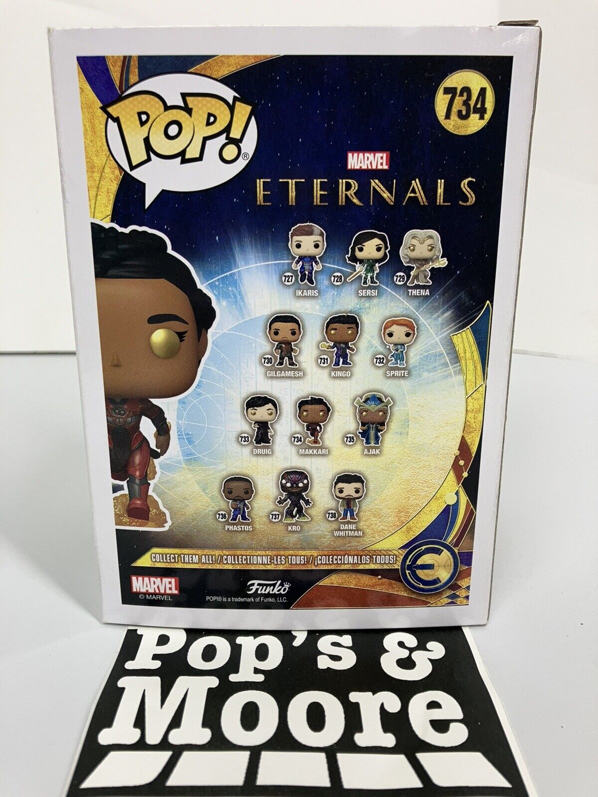 Funko Pop! Marvel Eternals: Makkari 734 Vinyl Figure