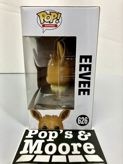 Funko Pop Games! Pokemon: Eevee 626 Vinyl Figure With Box Damage