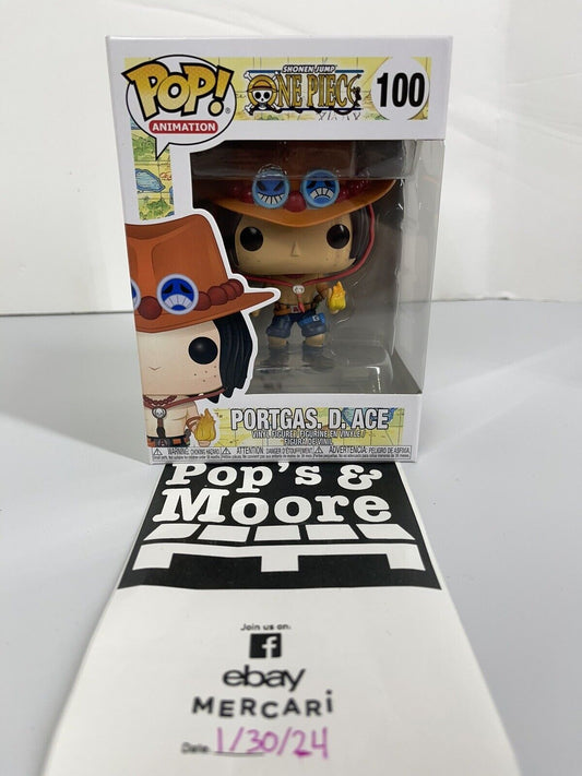 Funko Pop! One Piece: Portgas. D. Ace 100 Vinyl Figure Brand New