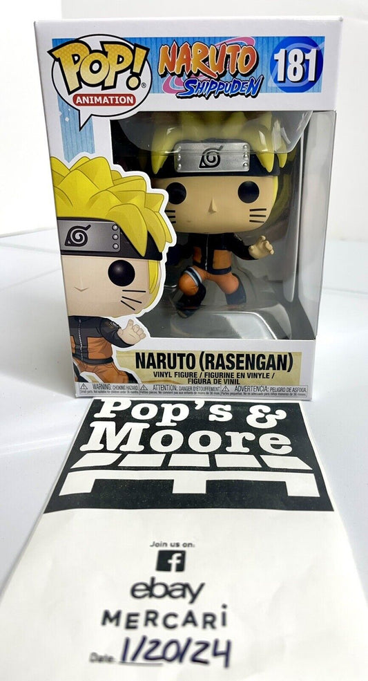 Funko Pop! Naruto Shippiden: Naruto Rasengan 181 Vinyl Figure Brand New