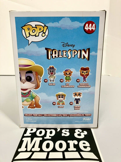 Funko Pop! Disney Talespin: Louie 444 Vaulted Figure W/Protector Damaged Box