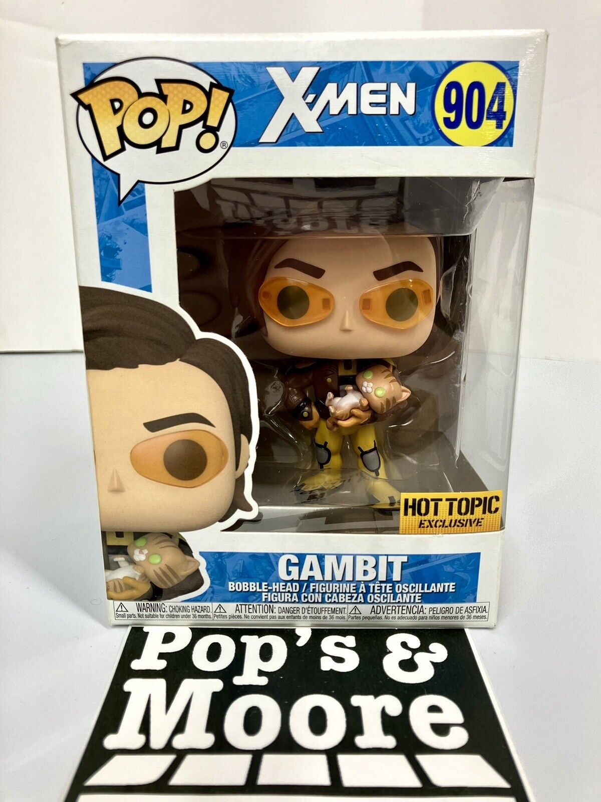 Funko Pop! X-Men: Gambit 904 Exclusive Vinyl Figure