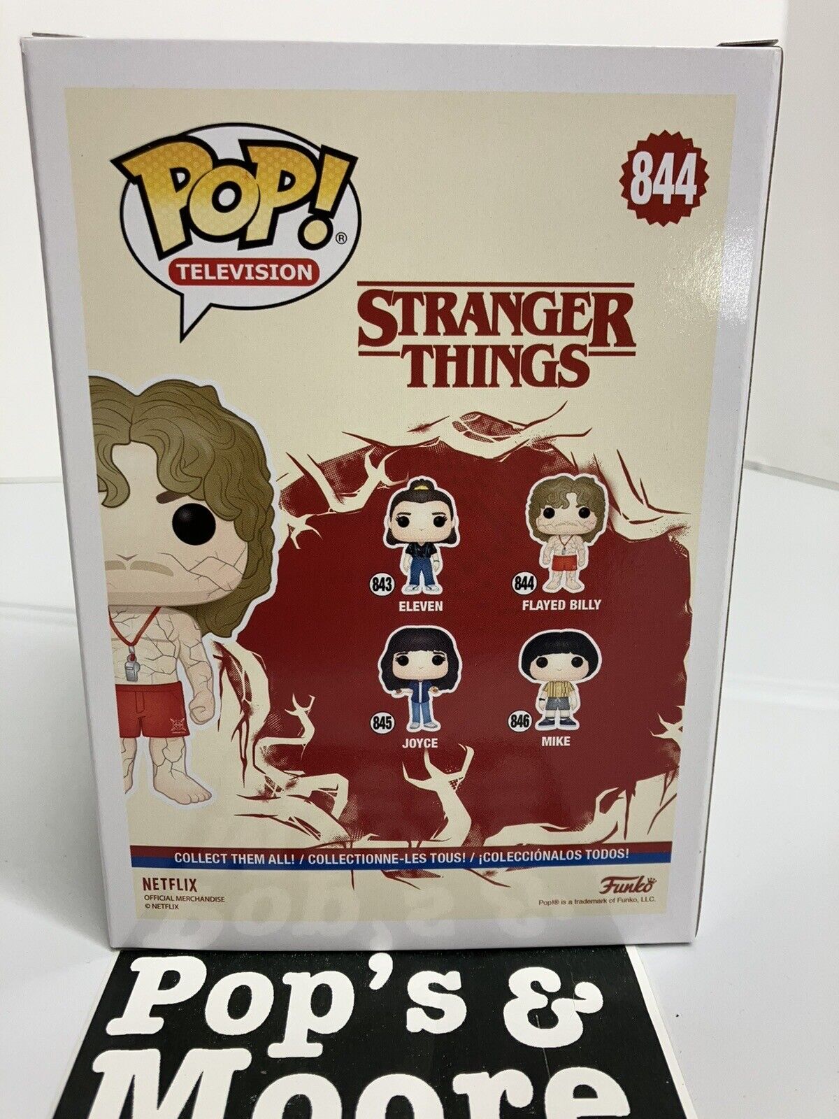 Funko Pop! Stranger Things: Flayed Billy 844 Vinyl Figure Brand New