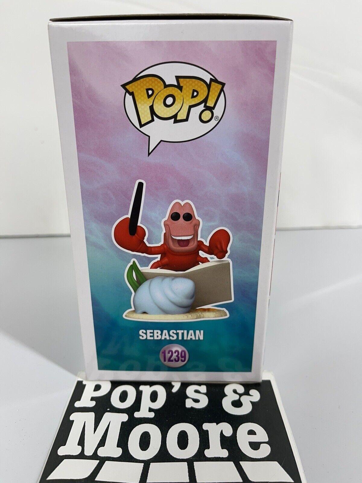 Funko Pop! The Little Mermaid: Sebastian 1239 Exclusive Vinyl Figure Brand New