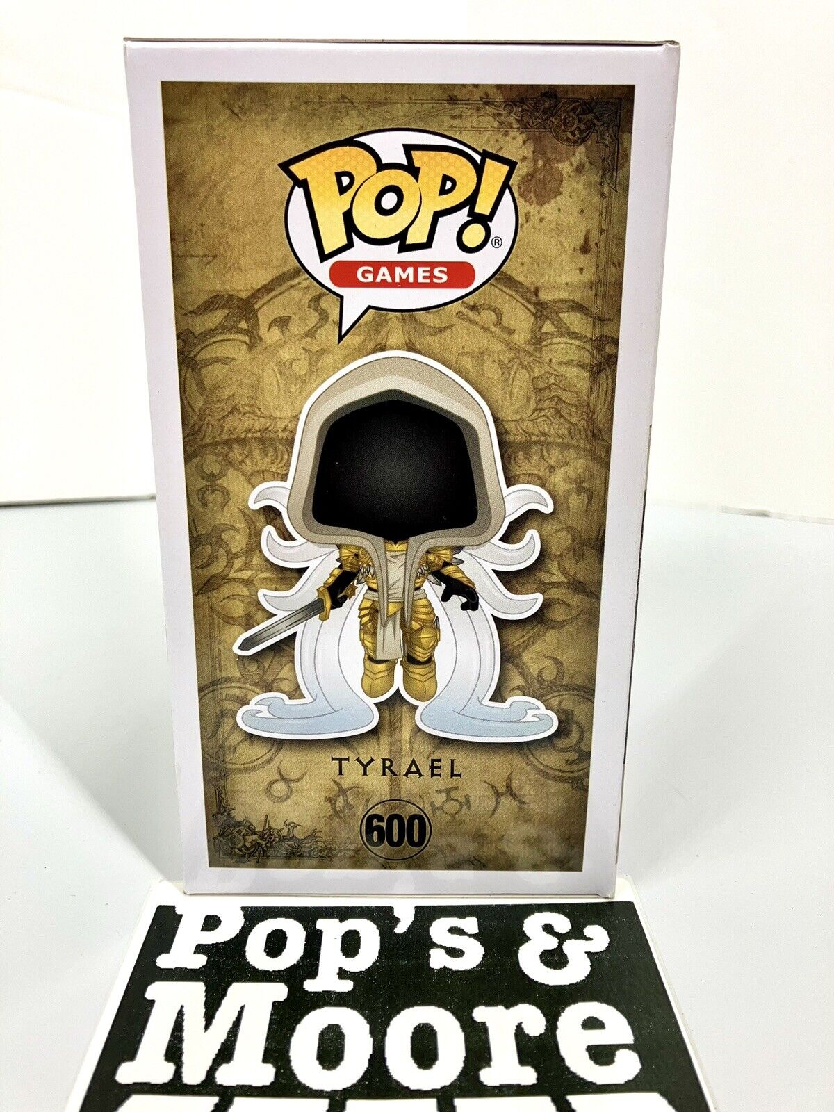 Funko Pop! Diablo: Tyrael 600 Vaulted Funko Club Exclusive Figure W/Protector