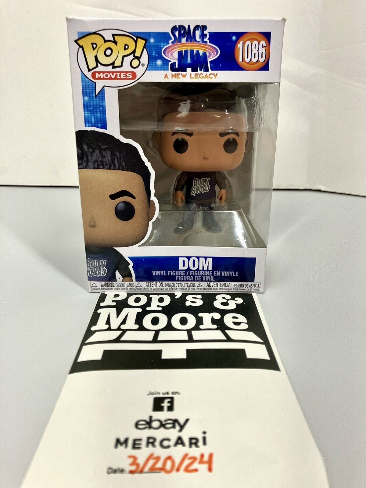 Funko Pop! Space Jam A New Legacy: Dom 1086 Vinyl Figure