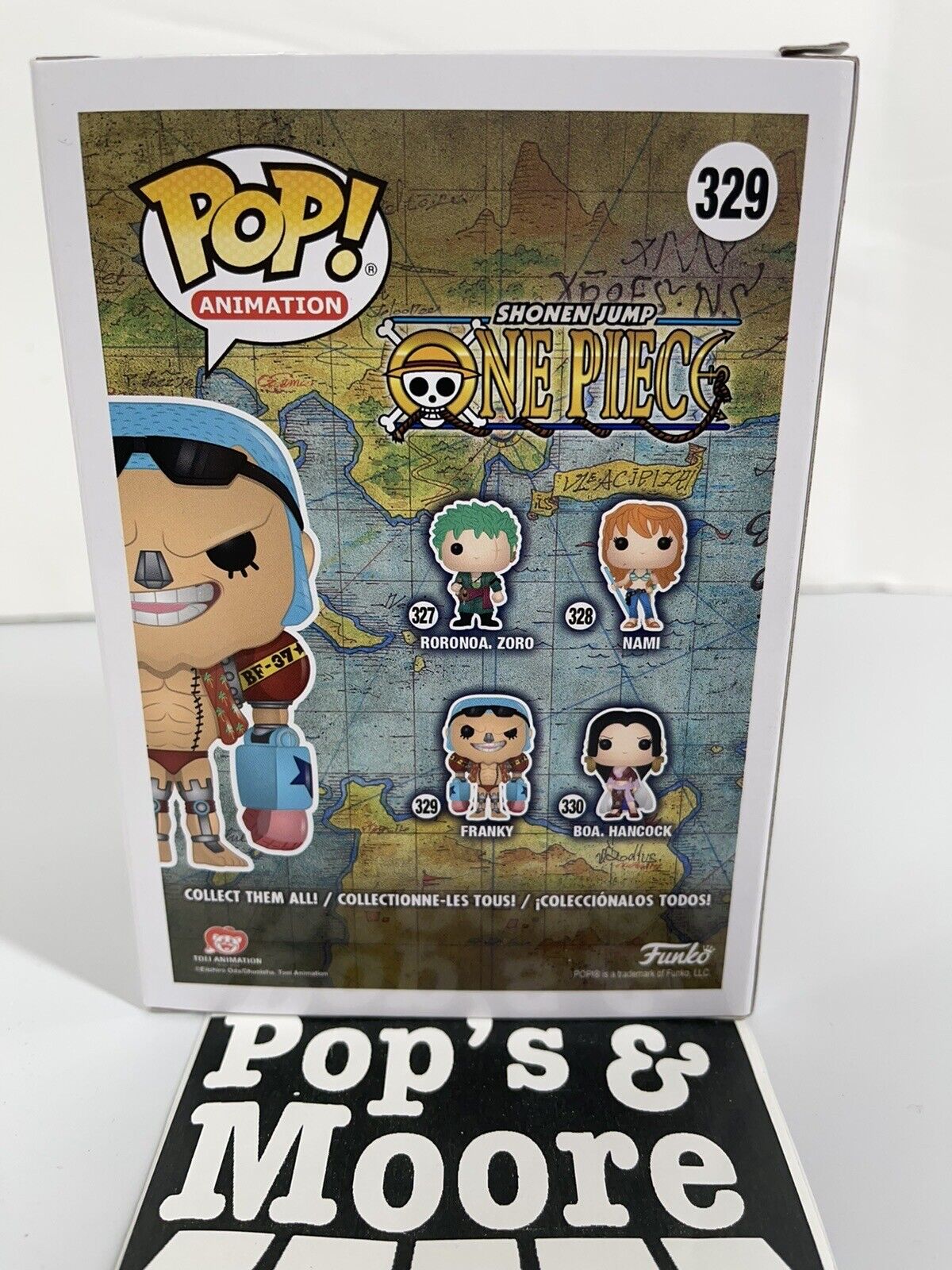 Funko Pop! One Piece: Franky 329 Vinyl Figure Brand New