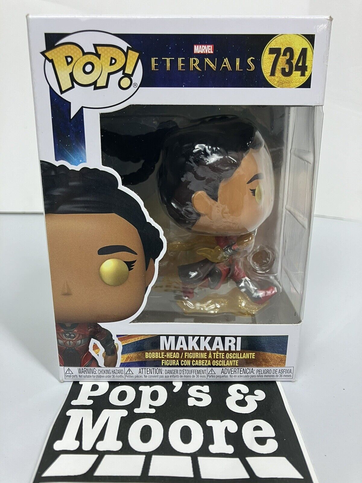 Funko Pop! Marvel Eternals: Makkari 734 Vinyl Figure