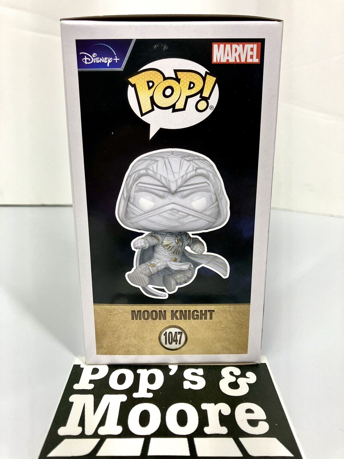 Funko Pop! Moon Knight: Moon Knight 1047 Vinyl Figure With Box Damage