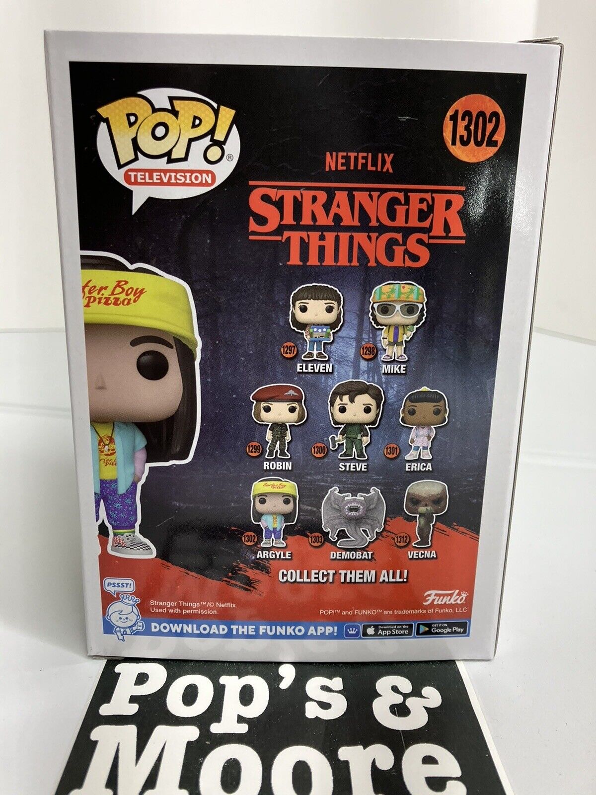 Funko Pop! Stranger Things: Argyle #1302 Vinyl Figure Brand New