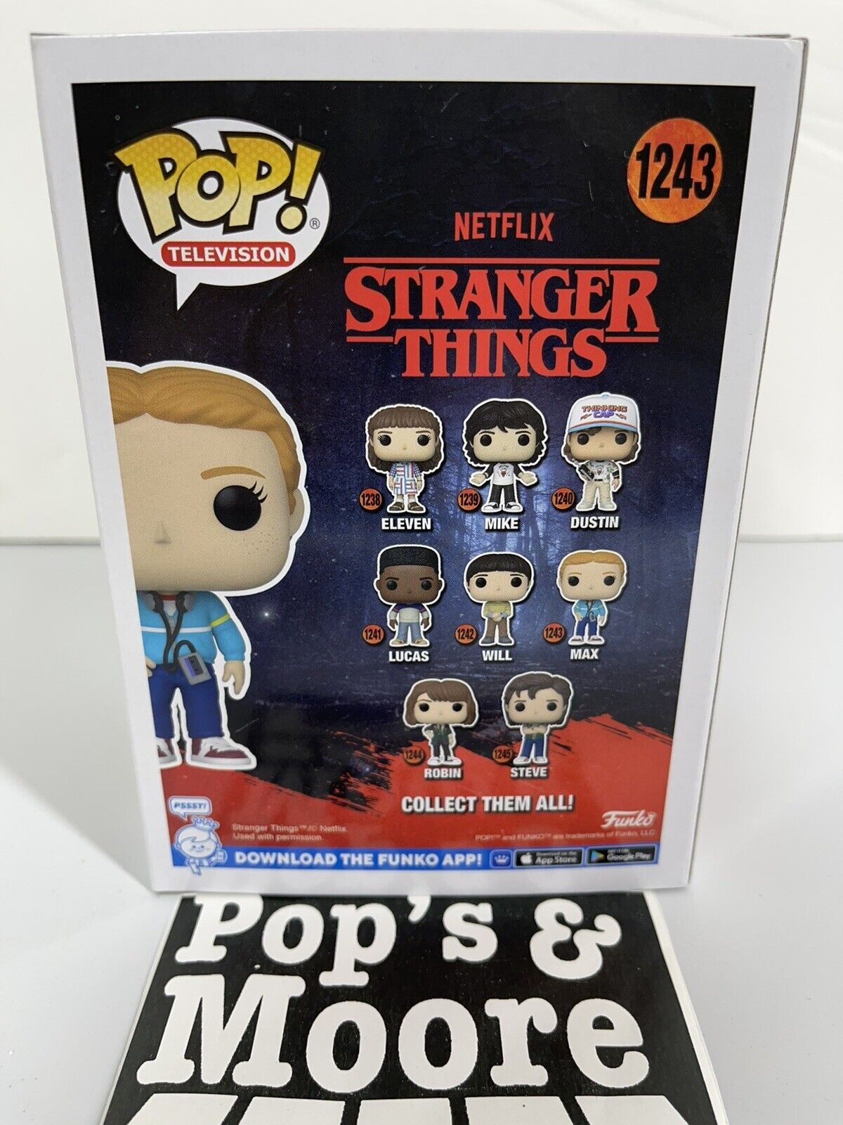 Funko Pop! Stranger Things: Max 1243 Vinyl Figure Brand New