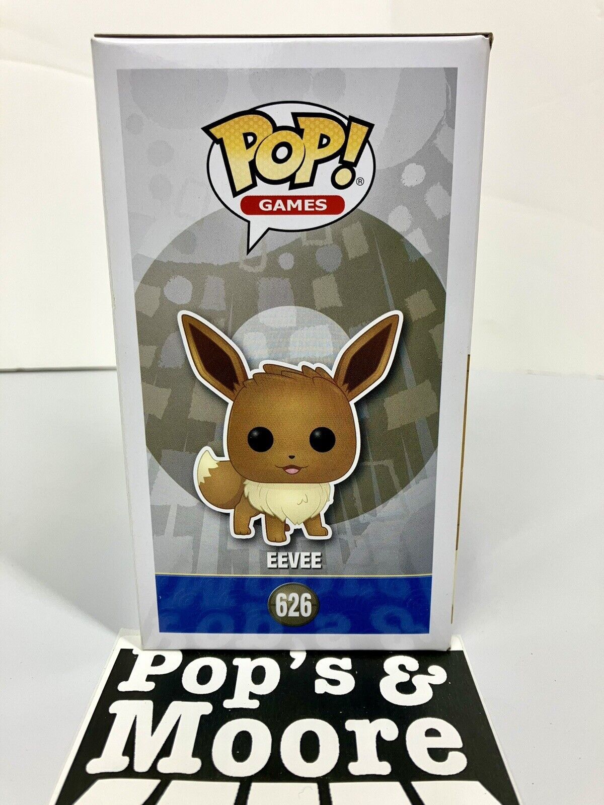 Funko Pop Games! Pokemon: Eevee 626 Vinyl Figure With Box Damage