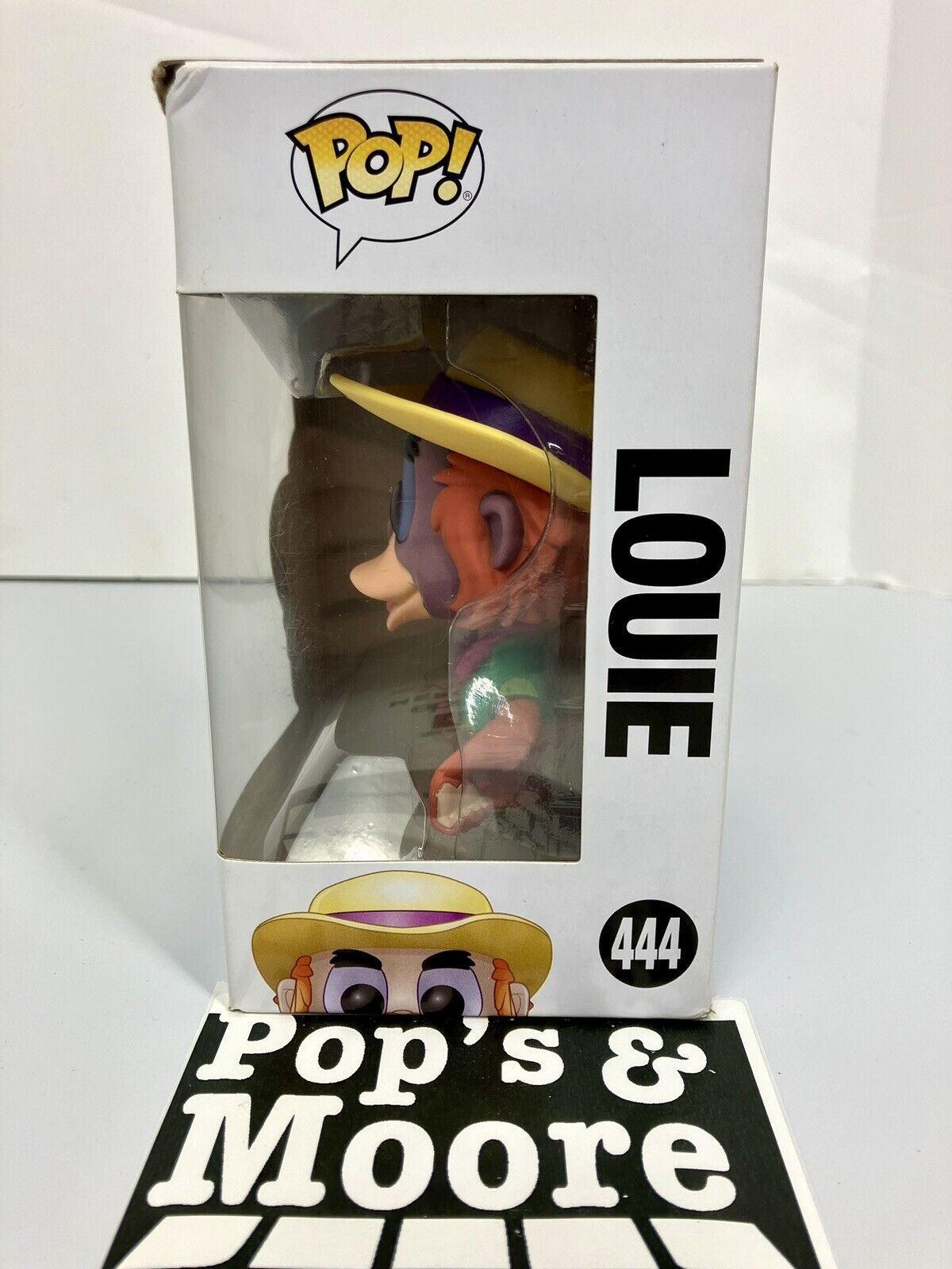 Funko Pop! Disney Talespin: Louie 444 Vaulted Figure W/Protector Damaged Box