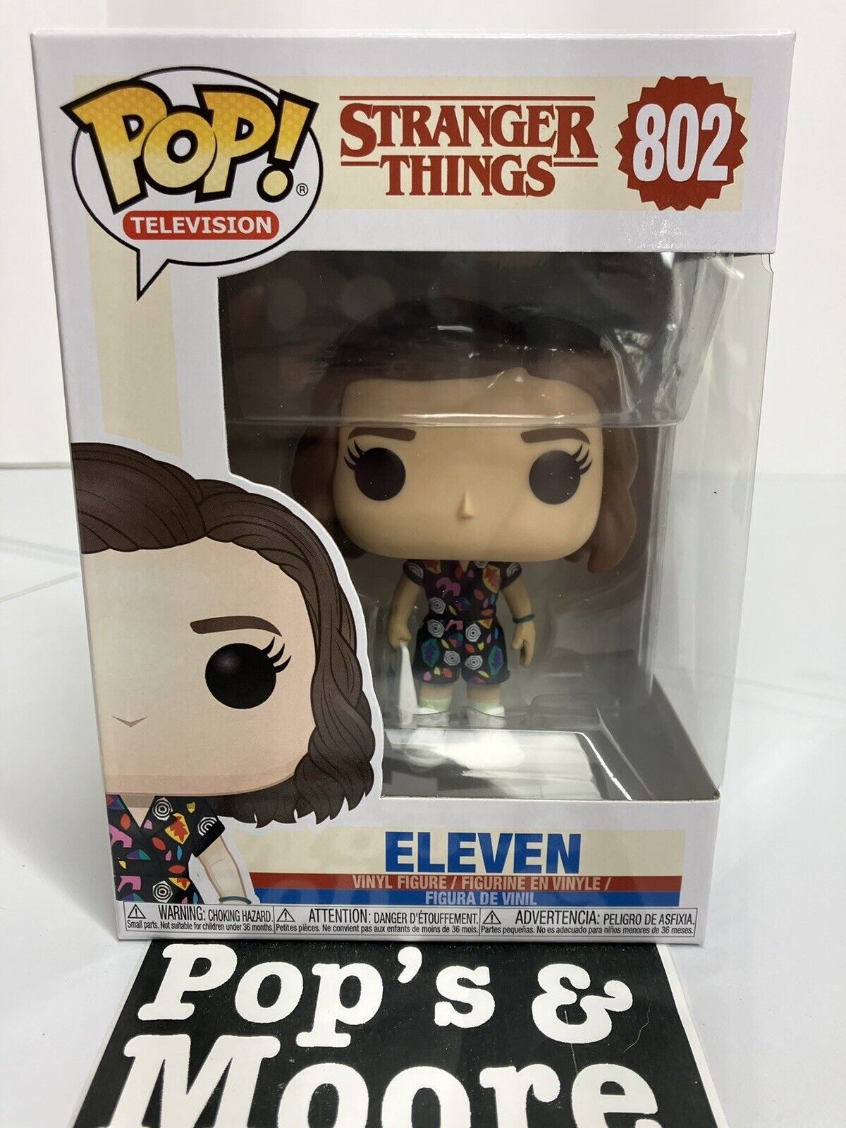 Funko pop! Stranger Things: Eleven 802 Vinyl Figure Brand New