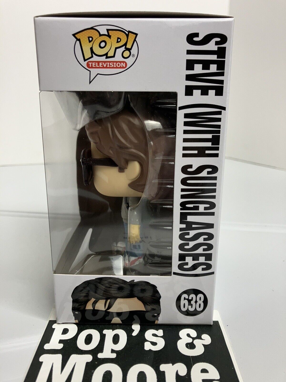 Funko Pop! Stranger things: Steve With Sunglasses 638 Vinyl Figure Brand New