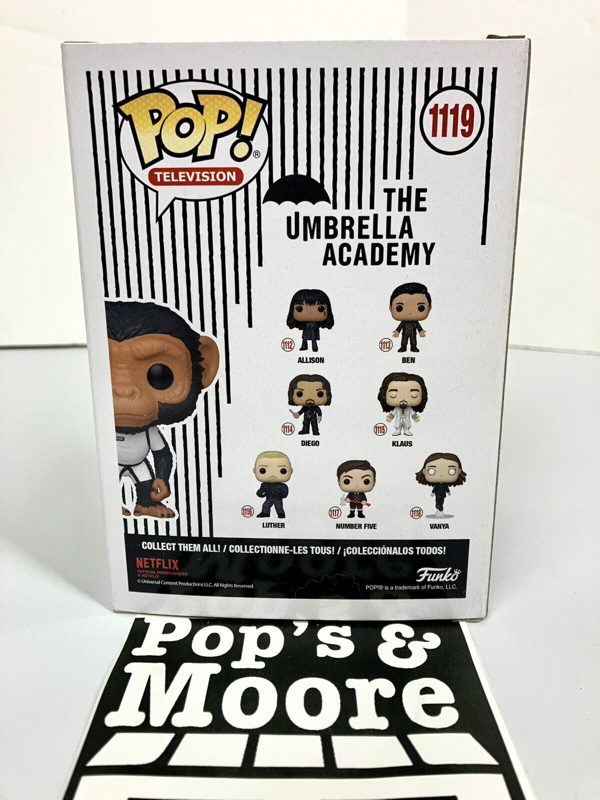 Funko Pop! The Umbrella Academy 1119 Vinyl Figure