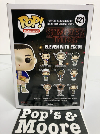 Funko Pop! Stranger Things: Eleven With Eggos 421 Vinyl Figure Brand New