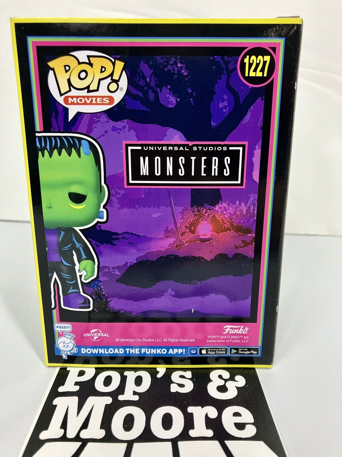 Funko Pop! Universal Studios Monsters: Frankstein 1227 Figure W/Protector