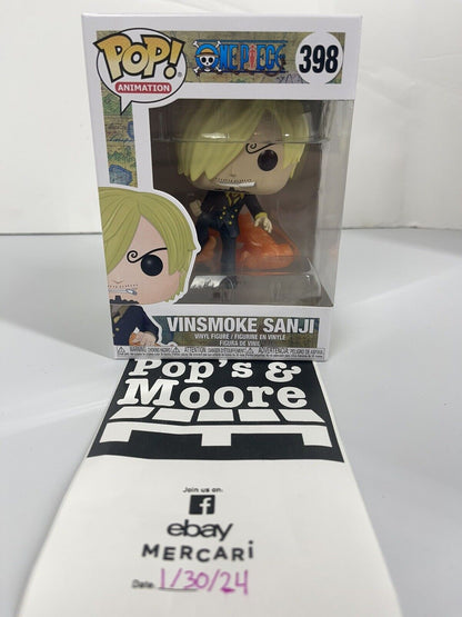 Funko Pop! One Piece: Vinsmoke Sanji 398 Vinyl Figure Brand New