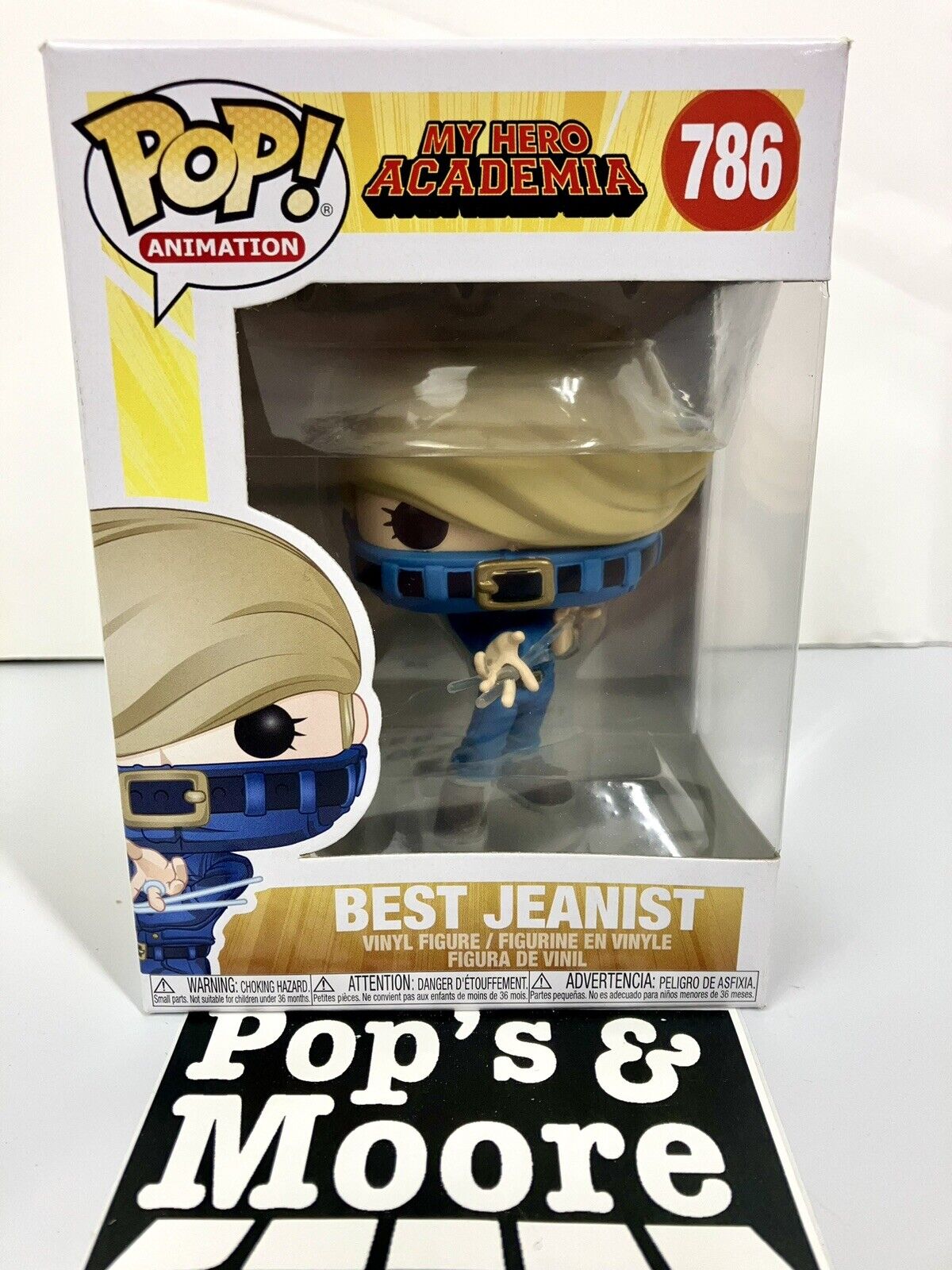 Funko Pop! My Hero Academia: Best Jeanist 786 Vinyl Figure