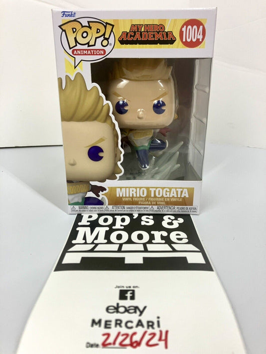 Funko Pop! My Hero Academia! Mirio Togate 1004 Vinyl Figure