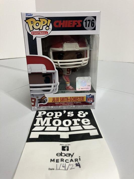 Funko Pop! Chiefs: Juju Smith-Schuster 176 Vinyl Figure Brand New 