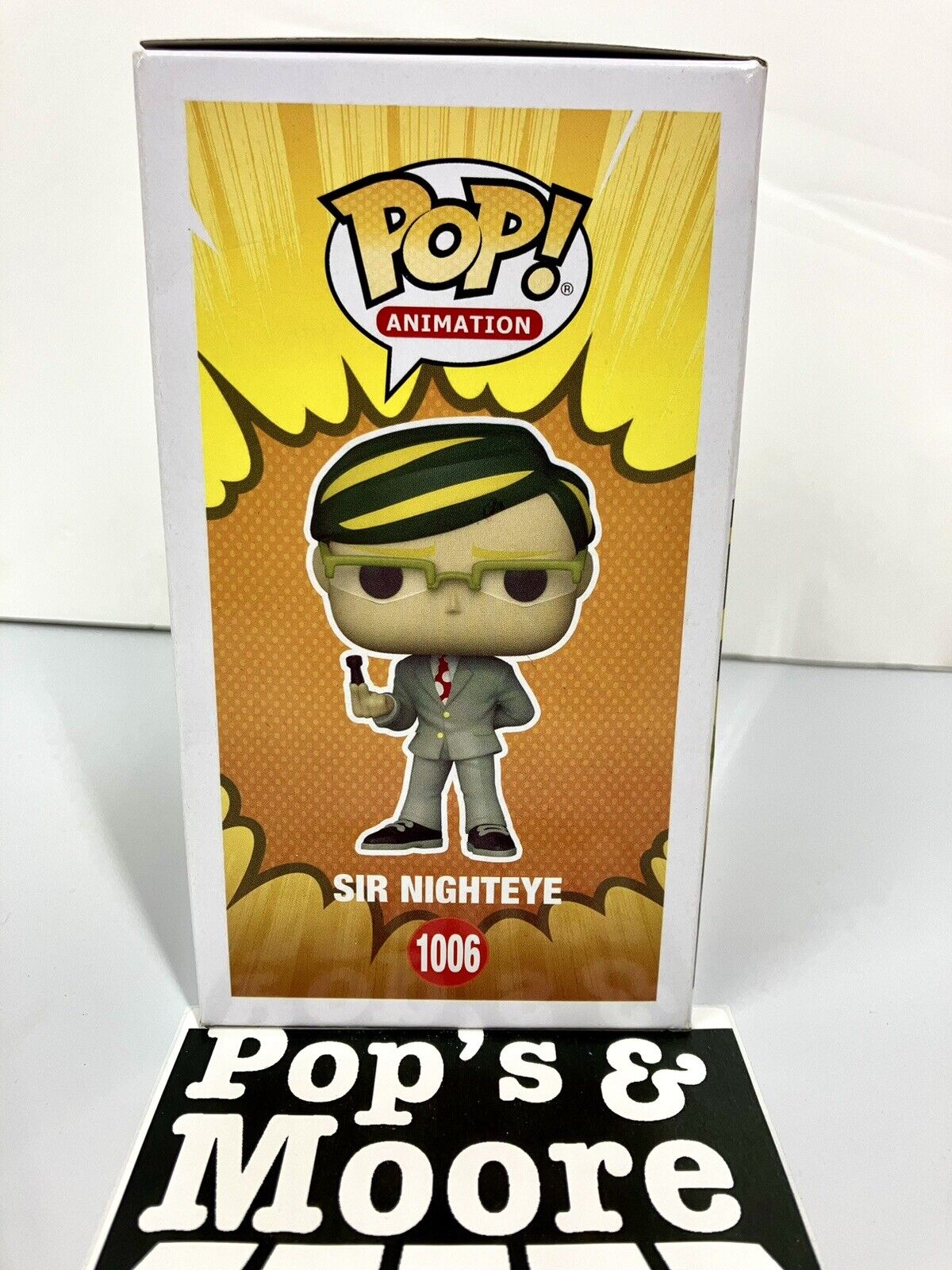 Funko Pop! My Hero Academia: Sir Nighteye 1006 Vinyl Figure With Damaged Box