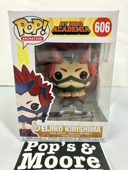 Funko Pop! My Hero Academia: Eijiro Kirishima 606 Vaulted Figure W/Protector 