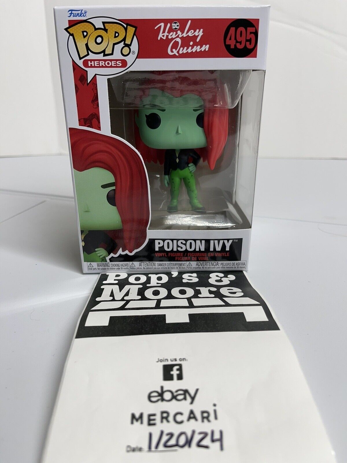 Funko Pop! DC Harley Quinn: Poison Ivy 495 Vinyl Figure Brand New