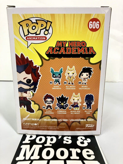 Funko Pop! My Hero Academia: Eijiro Kirishima 606 Vaulted Figure W/Protector 