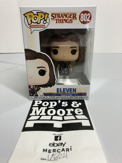 Funko pop! Stranger Things: Eleven 802 Vinyl Figure Brand New