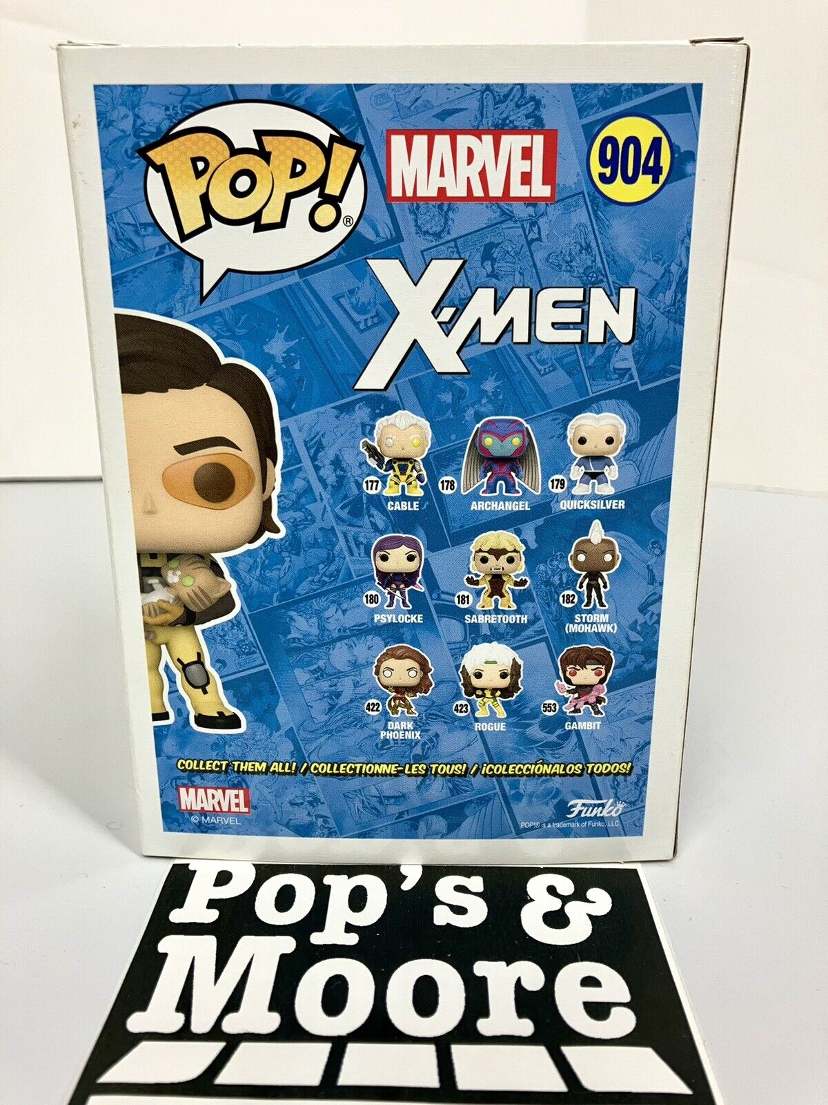 Funko Pop! X-Men: Gambit 904 Exclusive Vinyl Figure