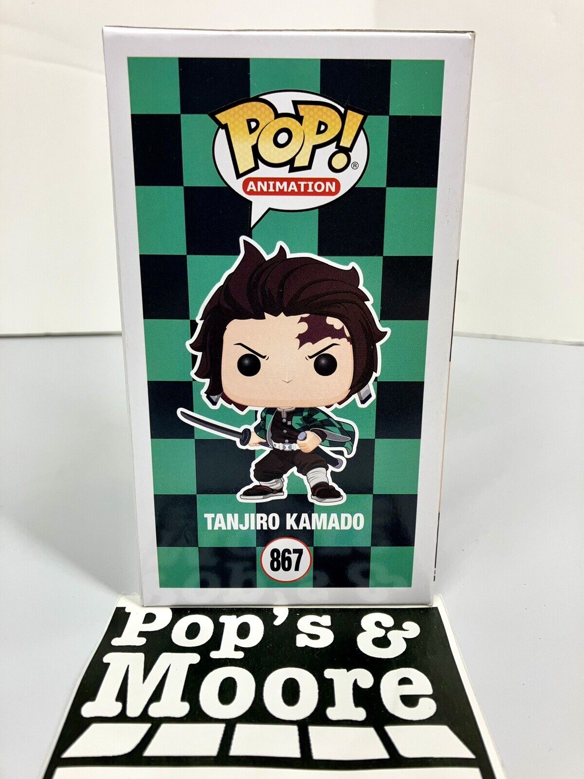 Funko Pop! Demon Slayer: Tanjiro Kamado 867 Vinyl Figure