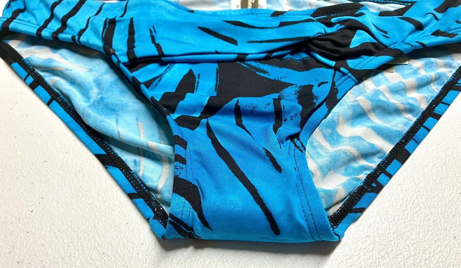 Tommy Bahama Women’s Blue and Black Swimwear Bottom Size XS NWT