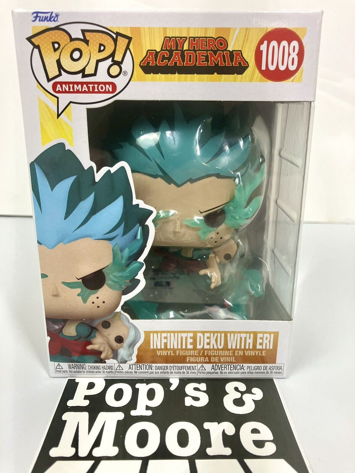 Funko Pop! My Hero Academia! Infinite Deku With Eri 1008 Vinyl Figure