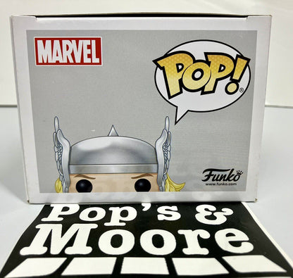 Funko Pop! Marvel: Thor 438 Exclusive Vaulted Figure W/Box damaged & Protector 