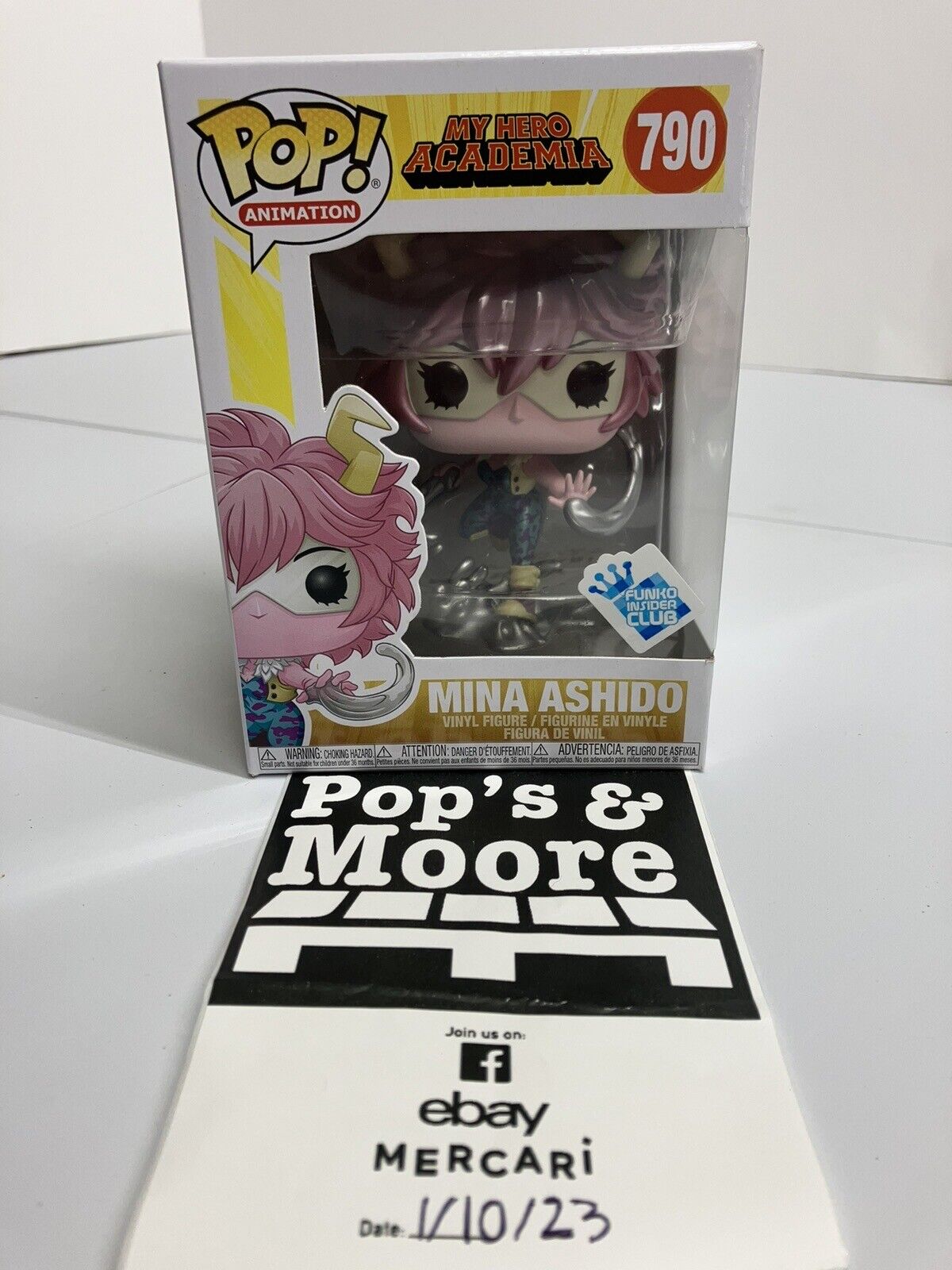 Funko Pop! My Hero Academia: Mina Ashido 790 Exclusive Figure With Protector