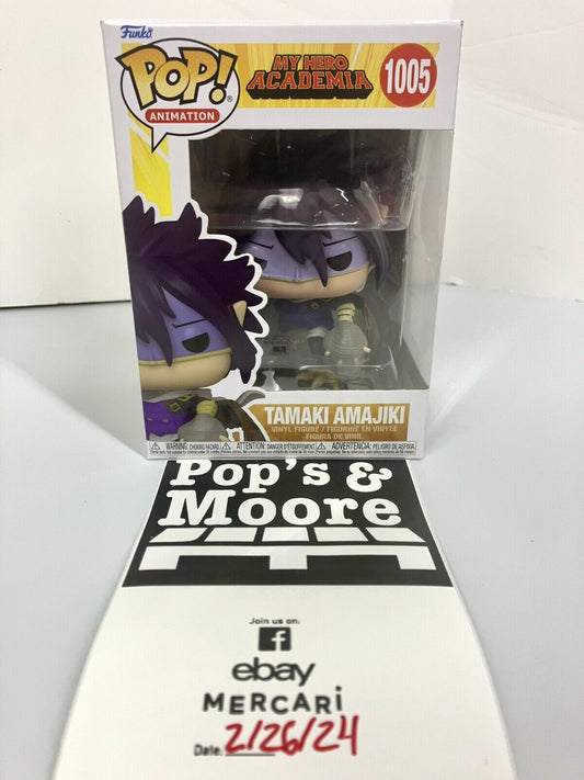 Funko Pop! My Hero Academia! Tamaki Amajiki 1005 Vinyl Figure With Box Damage. 