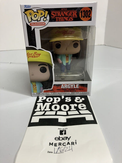 Funko Pop! Stranger Things: Argyle #1302 Vinyl Figure Brand New