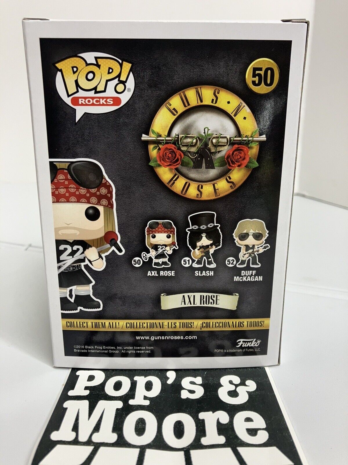 Funko Pop! Guns N Roses: Axl Rose #50 Vinyl Figure Brand New