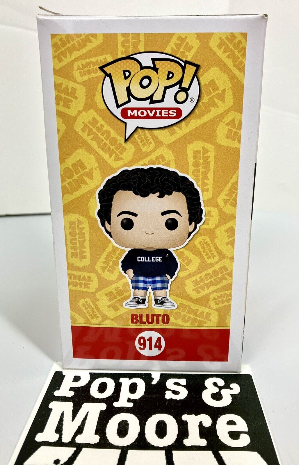 Funko Pop! Animal House: Bluto 914 Vaulted Vinyl Figure Damaged With Protector