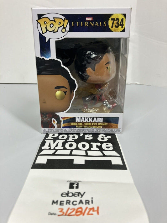 Funko Pop! Marvel Eternals: Makkari 734 Vinyl Figure